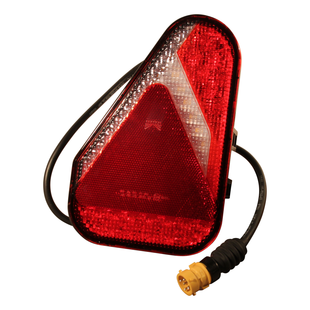 Foto Aspöck Achterlicht Earpoint LED 12-24V links 0.8m kabel 7 x 1mm² 5p bajonet geel