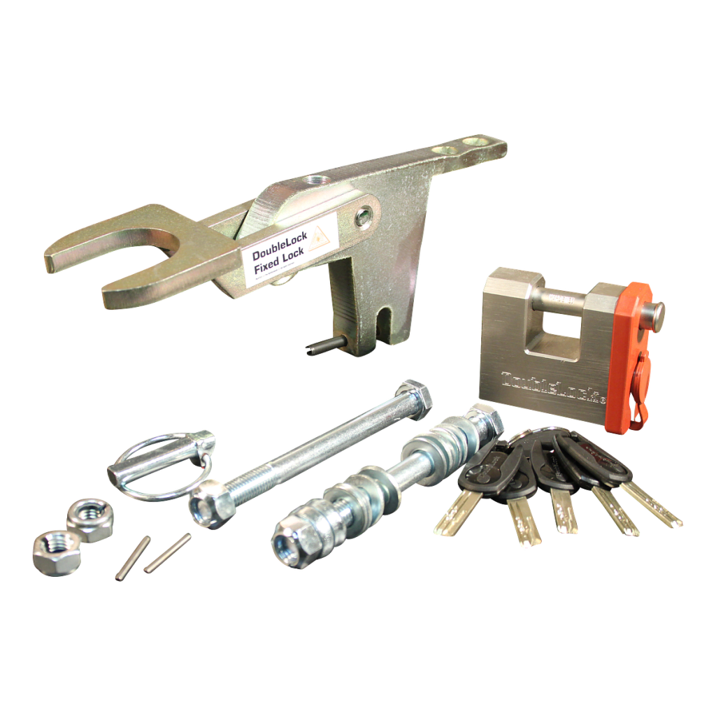 Foto Doublelock Fixed Lock A60 SCM ongeremde kogelkoppelingen 2x verticaal M12