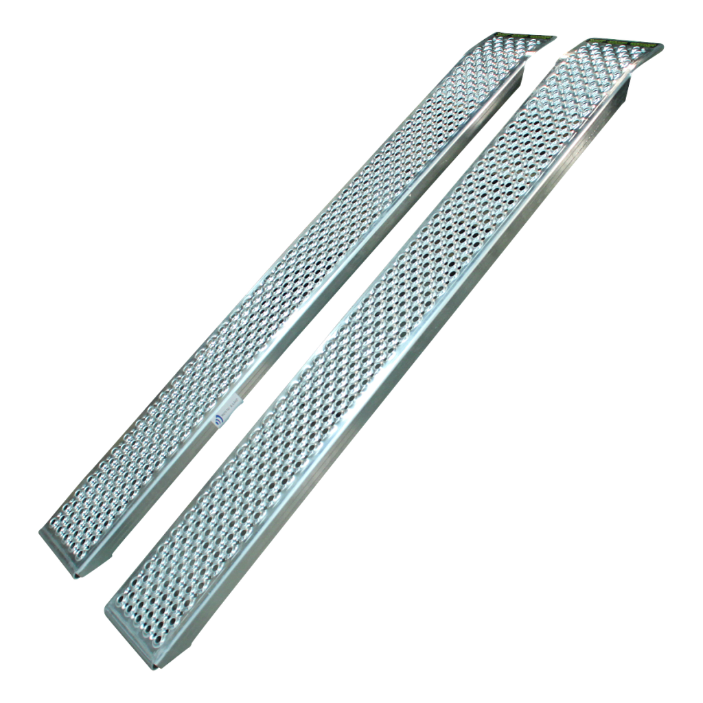 Foto Novio Set oprijplaten recht aluminium 1500 x 200