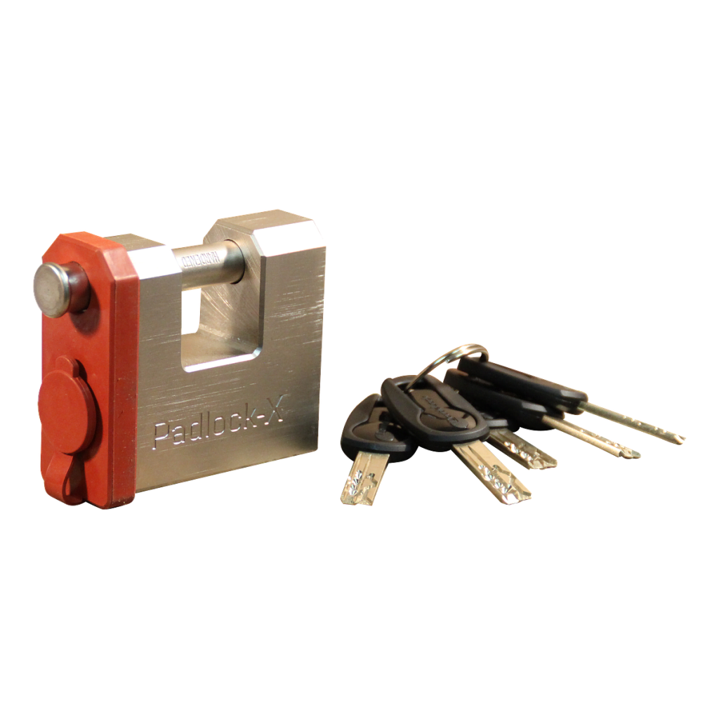 Foto Doublelock Padlock X SCM , los slot t.b.v. Fixed Lock SCM incl. 5 sleutels