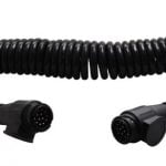 Bunte Spiraalkabel, 13-polig, 1,75 m, 13-pins