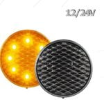 Tralert LED Knipperlicht 12/24v heldere lens 30cm kabel