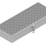 De Haan De Haan disselbox HAS 900x380x150 aluminium
