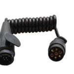 Bunte Spiraalkabel, 7- naar 13-polig, 1,5 m