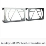Lucidity LED RVS beschermroosters set Lucidity LED RVS beschermroosters SET VAN 2