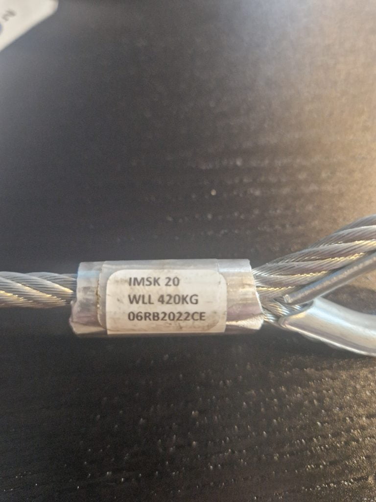Foto Sodiak Staalkabel tbv klepsluiting
