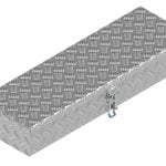 De Haan De Haan disselbox HMS 900x320x150 aluminium