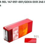 Hella HELLA 9EL 147 097-001/GEKA EKR 246 Glas, rechts