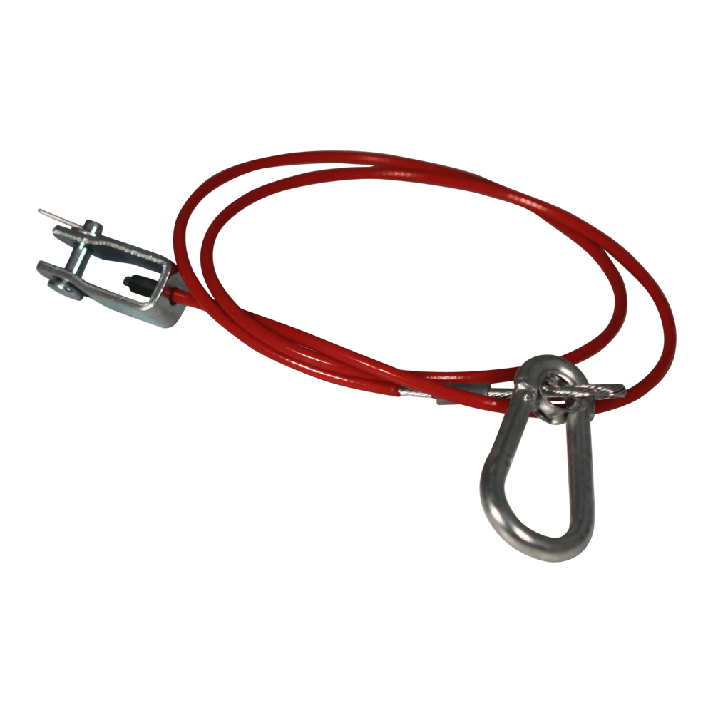 Foto Novio Breekkabel 1055mm rood gaffel met pen