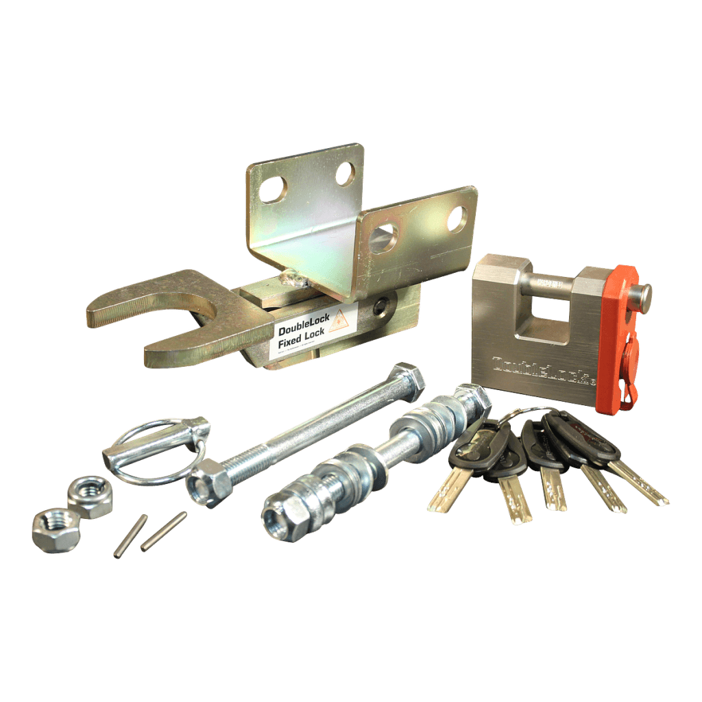 Foto Doublelock Fixed lock B SCM Al-ko t/m 3000kg (AK161 en AK270) 2x horizontaal M12