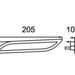 Hella Parkeerlicht - shapeline style - LED - 12/24V