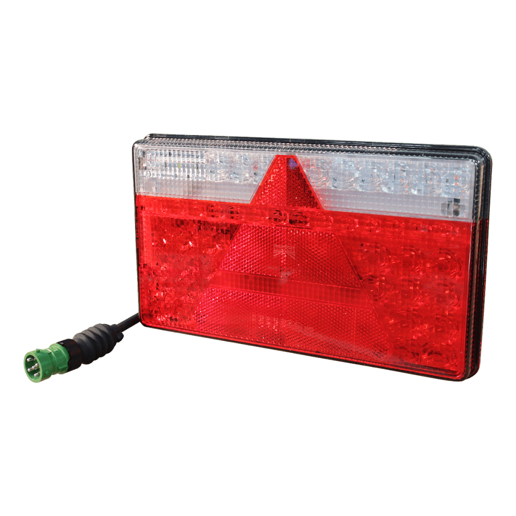Foto Aspöck Achterlicht Multiled II rechts 5 PIN’s bajonet green + 0.5m kabel, 5 x 1mm²