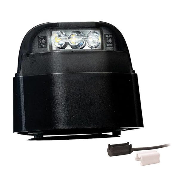 Fristom Kentekenlamp LED 12/24v 120,3 x 57 x 97mm P&R kabel 500mm, 2x 1,5mm² 72mm  CE, ECE-R10 / R4