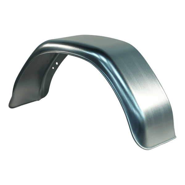 De Haan Spatscherm enkel as staal 220mm x 800mm hoekig model