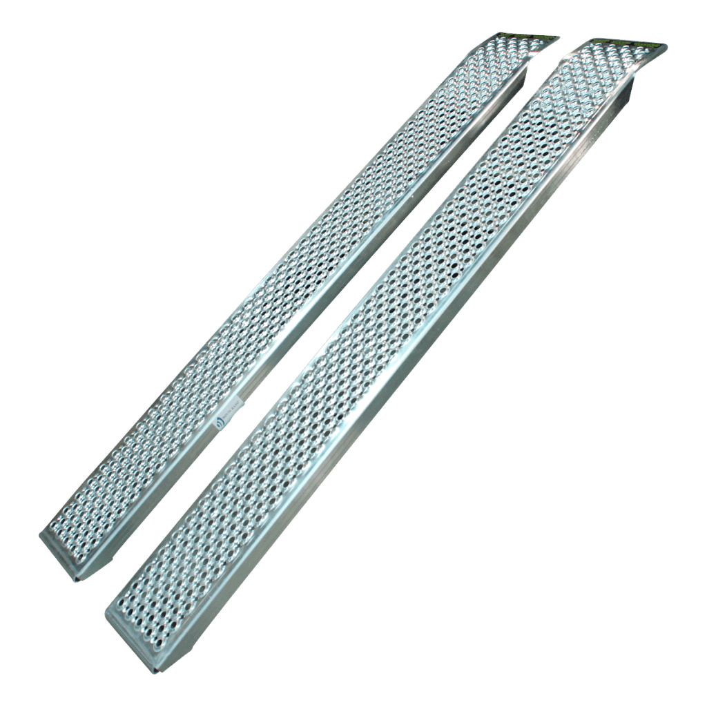 Foto Novio Set oprijplaten recht aluminium 1500 x 260