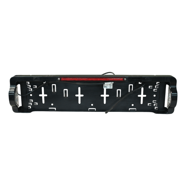 Aspöck Kentekenplaathouder + kentekenverlichting + 3e remlicht LED , DC 800mm kabel 12-24V