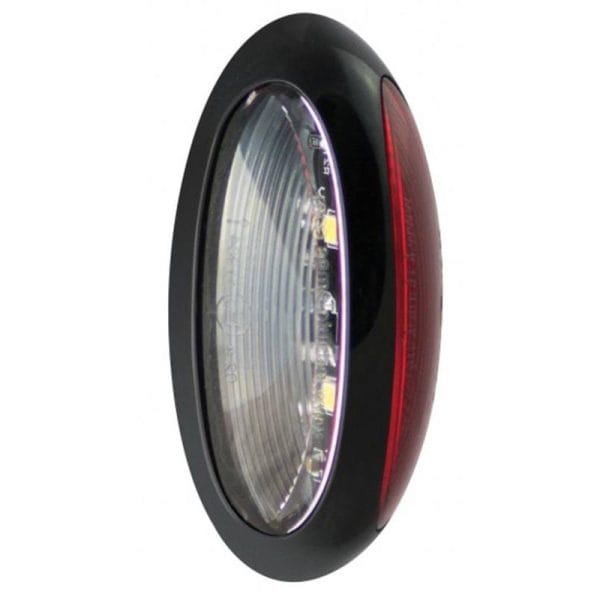 LED Autolamps Contourlamp 70 x 35 x 20mm 40mm rood/wit Rood/wit links of rechts (universeel) kabel 300mm IP67 12/24v CE, ECE-R10 / R7