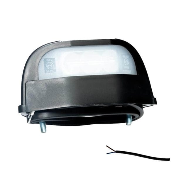 Fristom Kentekenlamp LED 12/24v 112,3 x 57 x 97mm 50cm kabel 45 of 72mm  CE, ECE-R10 / R4