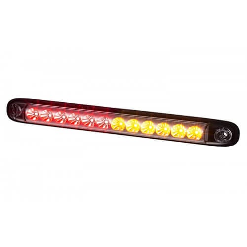 Foto Tralert LED kabel achterlicht universeel 257 x 27 x 20mm remlicht knipperlicht achterlicht 230mm IP68 12/24 V CE, ECE-R10 / R7 / R6