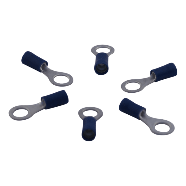 Novio Ringkabelschoen voor draad 1,5 - 2,5mm2 , M6 , blauw