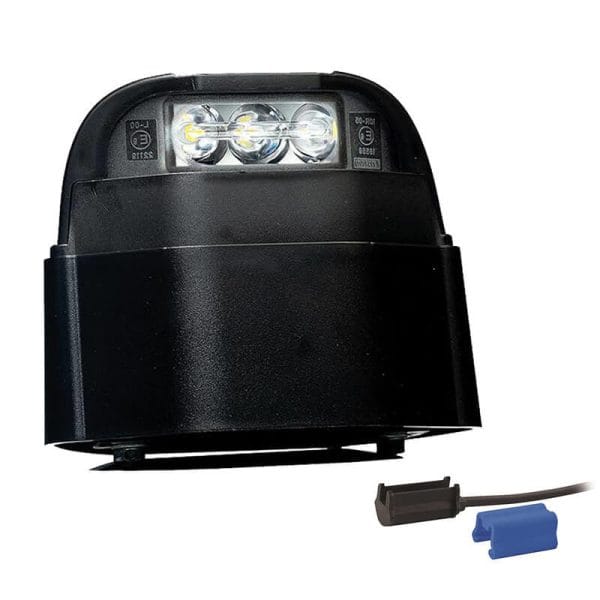 Fristom Kentekenlamp LED 12/24v 120,3 x 547 x 97mm DC kabel 500mm, 0,75mm² 72mm  CE, ECE-R10 / R4