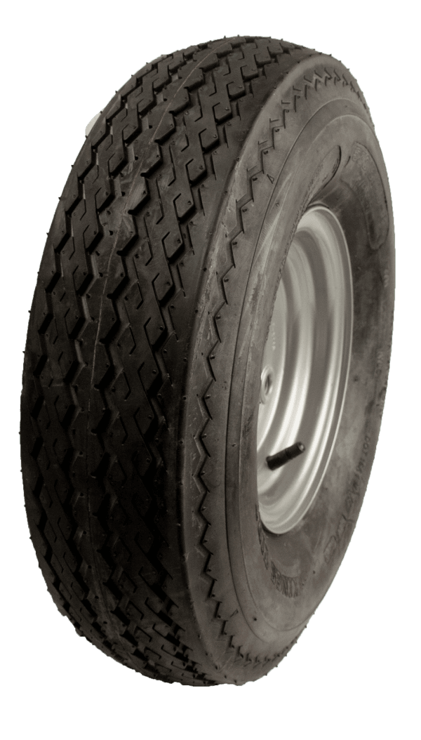 KINGS TIRE Luchtband + wiel 5.70/5.00-8 (146/91-8) KT-701 6PR + 3.00Dx8 ET0 60/100/4 77 M staal grijs