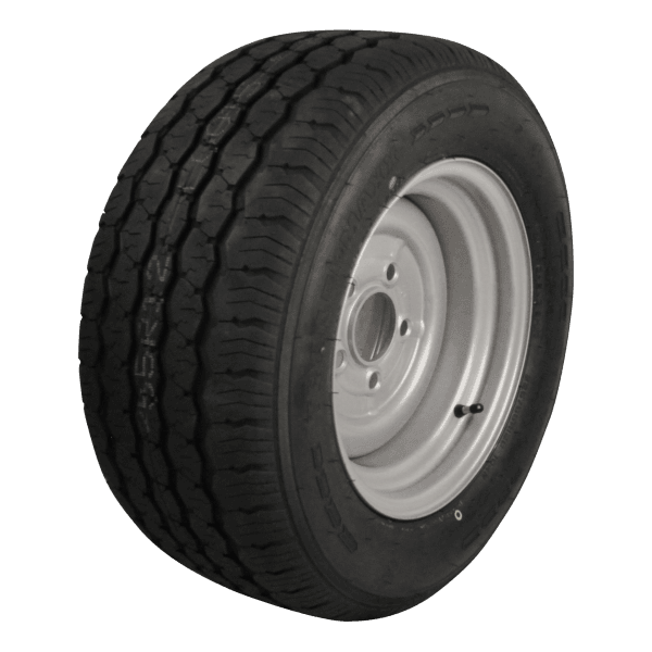 MAXXIS Luchtband + wiel 225/55 R12C Trailermaxx CR-966 8PR + 7.00Ix12H2 ET10 66,5/112/5 104 N staal grijs