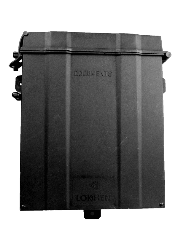 Lokhen Documenthouder Right rechthoek 318x367x67mm zwart