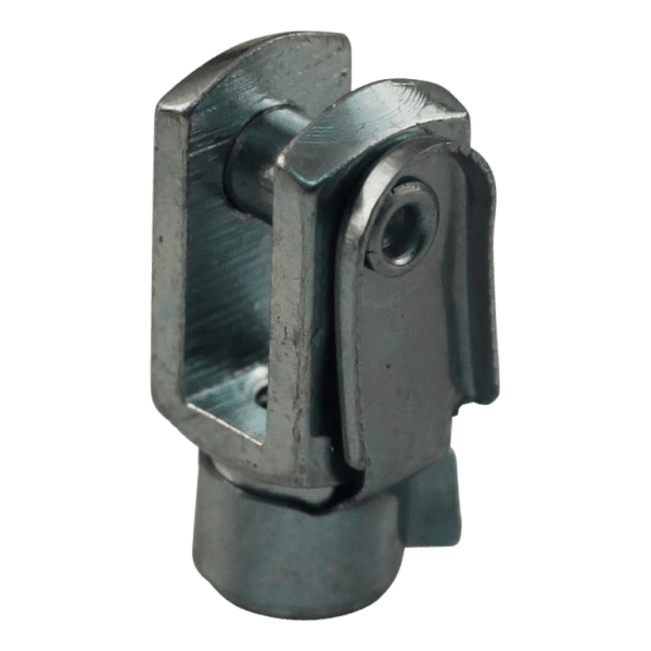 Novio Gaffel met borgclip GG72 M12x48 inb. 72 verzinkt gemonteerd