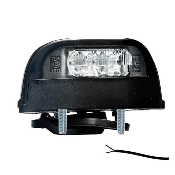 Fristom Kentekenlamp LED 12/24v 112,3 x 57 x 97mm 50cm kabel 45 of 72mm  CE, ECE-R10 / R4