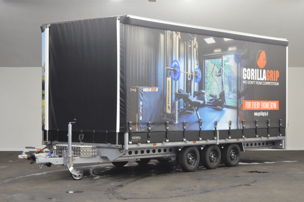 Henra Plateauwagen 553x222x220 Huif & Schuifzeilen