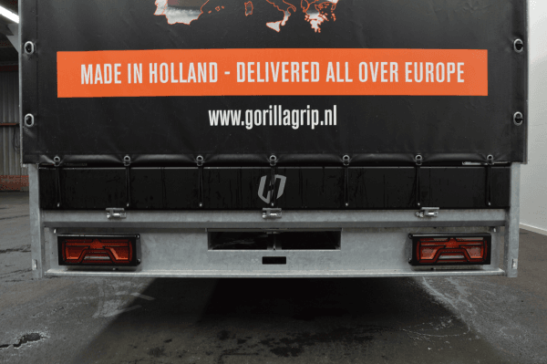 Henra Plateauwagen 553x222x220 Huif & Schuifzeilen - Afbeelding 9
