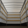 Henra Plateauwagen 553x222x220 Huif & Schuifzeilen - Afbeelding 13