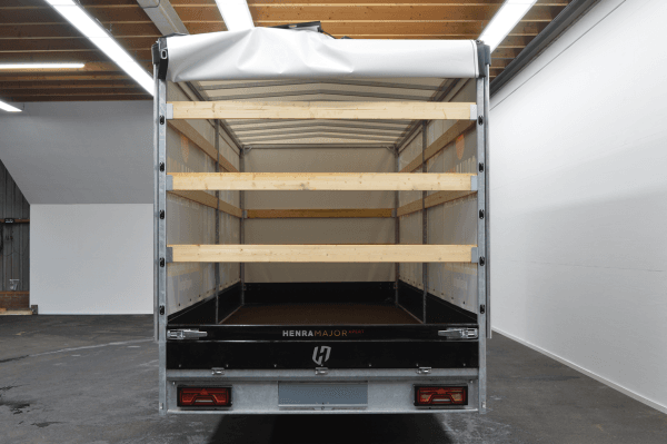 Henra Plateauwagen 553x222x220 Huif & Schuifzeilen - Afbeelding 15