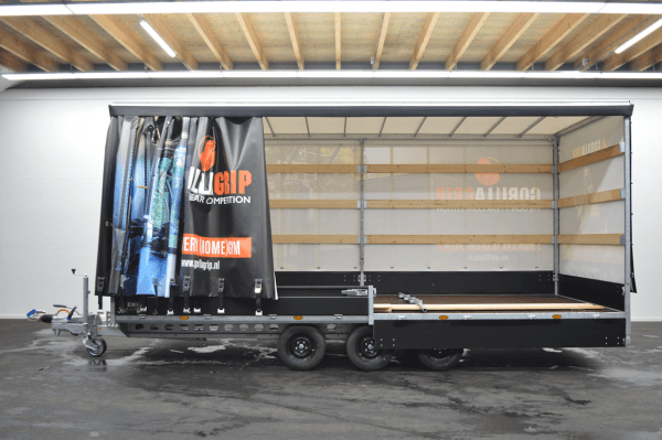 Henra Plateauwagen 553x222x220 Huif & Schuifzeilen - Afbeelding 20
