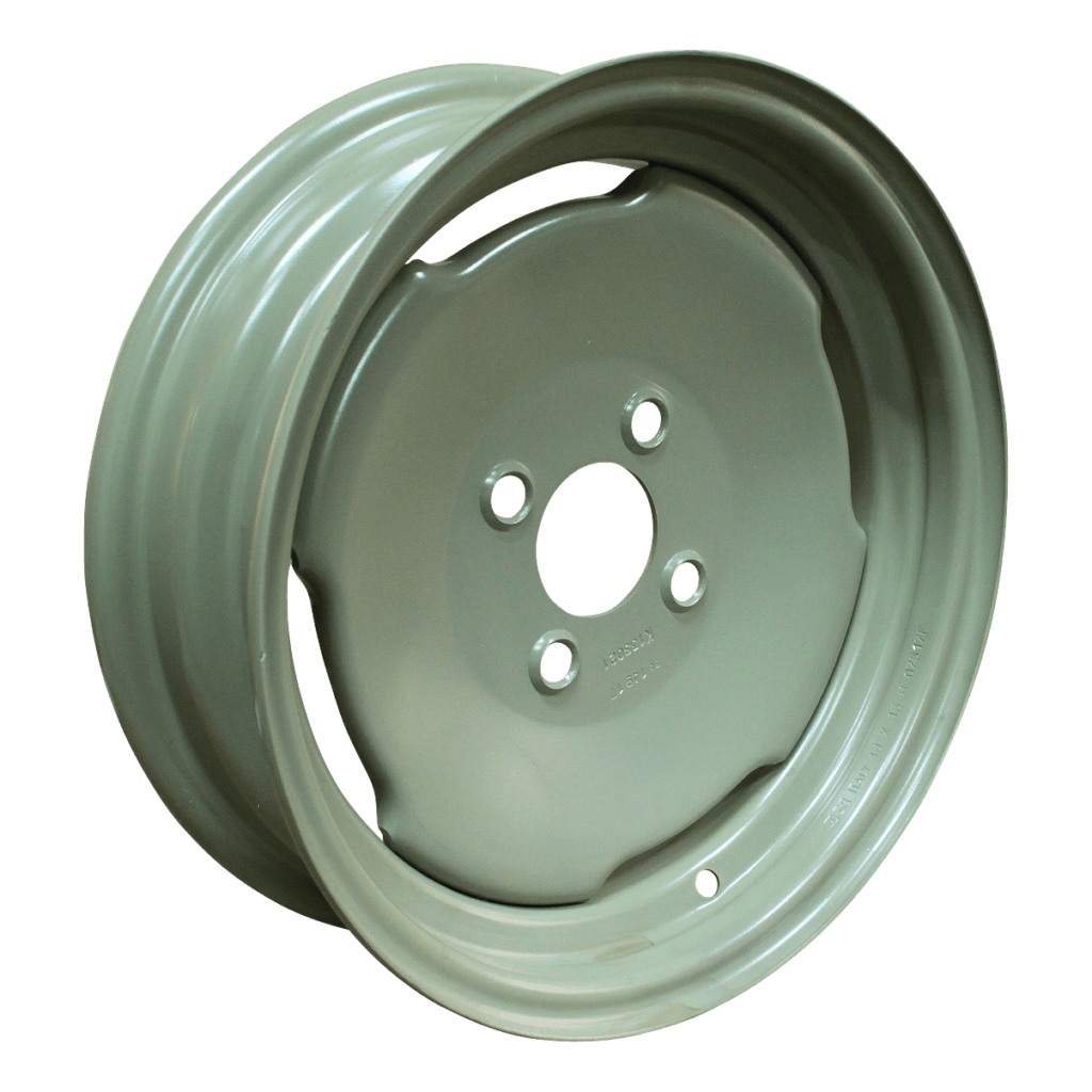 Foto FAD wheels Wiel 4Jx13H ET0 60/100/4 staal grijs groen