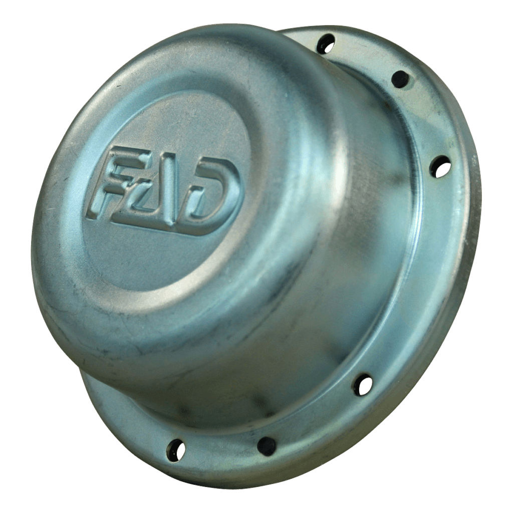 Foto FAD Naafdop “FAD” ∅148.2mm opschroefversie, steekcirkel ∅136mm, 6 gaten ∅7mm