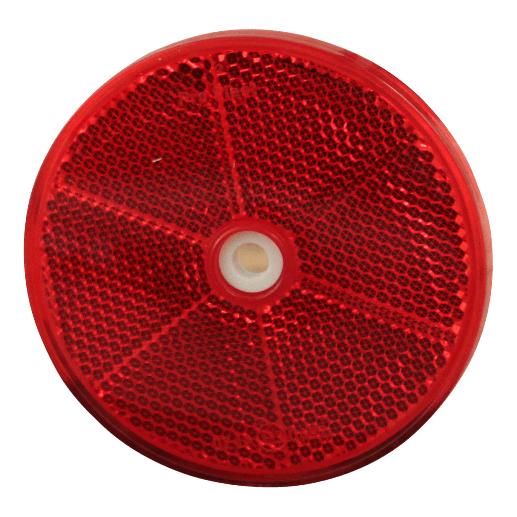 Foto Novio Reflector Ø rood opschroefbaar Ø80