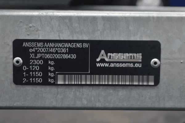 DEMO Anssems PTH 2300 Ganador Zwart - Afbeelding 16