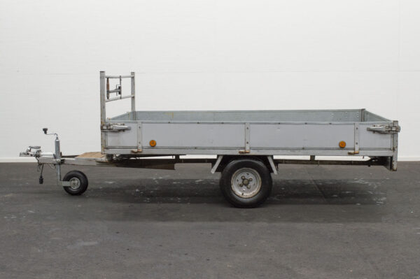 Ongeremde plateauwagen 267x140x22 cm - Afbeelding 2