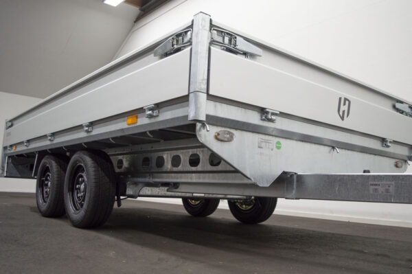 Henra Plateauwagen 351x185 2000Kg - Afbeelding 10