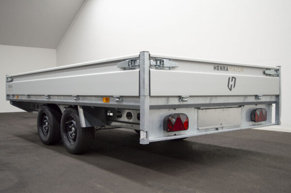 Henra Plateauwagen 351x185 2000Kg - Afbeelding 7