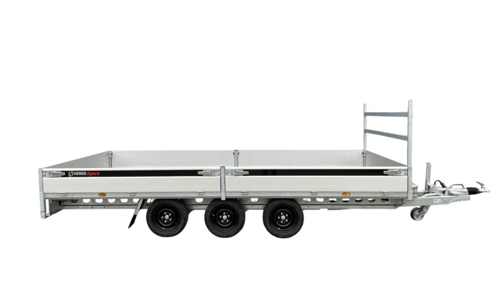 Foto Henra Plateauwagen 553×222 3500Kg Tridem