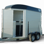 Sirius S80 twee paards trailer