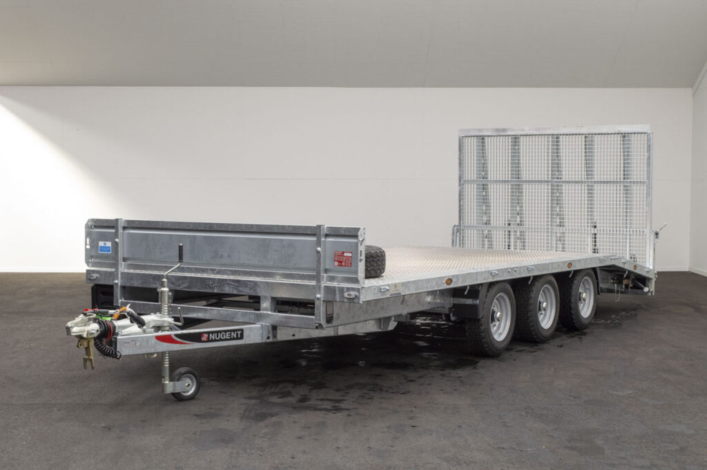 Foto Nugent Machinetransporter B5523T Beavertail Alu + Achterklep