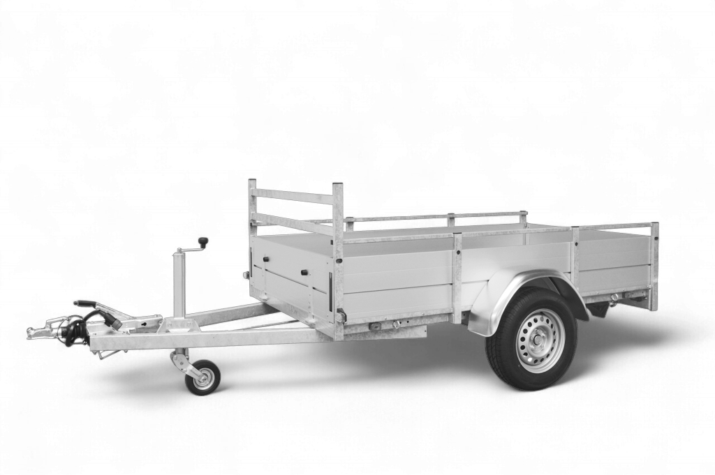 Foto Motortrailer lucht afzinkbaar