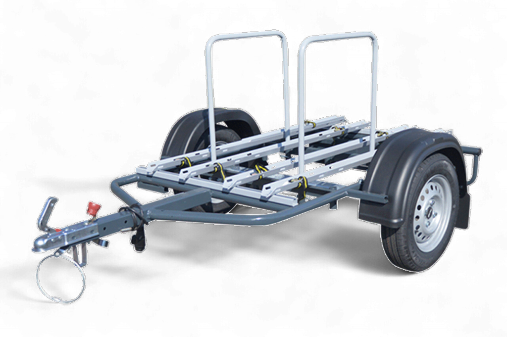 Foto Motortrailer lucht afzinkbaar