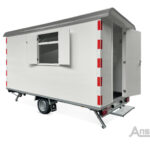 Anssems PTS 1400 Schaftwagen + Toilet