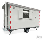 Anssems PTS 1400 Schaftwagen + Toilet