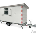 Anssems PTS 1400 Schaftwagen + Toilet